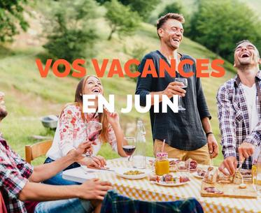 Weekend et vacances en juin