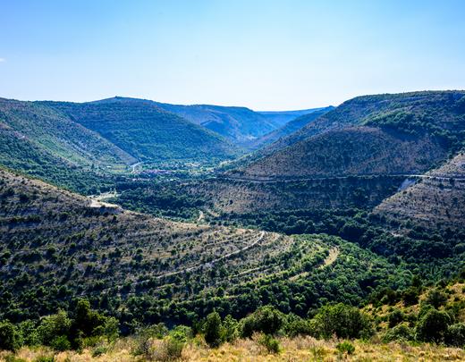 Les Gorges de l'Hérault dans les Cévennes