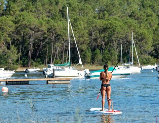 Paddle sur le Lac de Carcans-Maubuisson