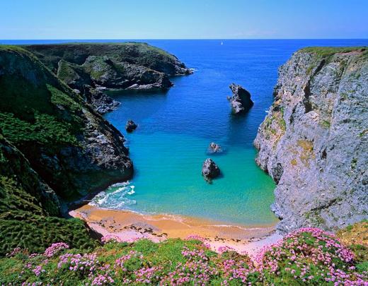 La Côte sauvage sur Belle-île-en-mer