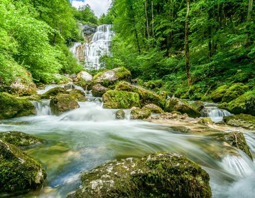 Les cascades du Hérisson