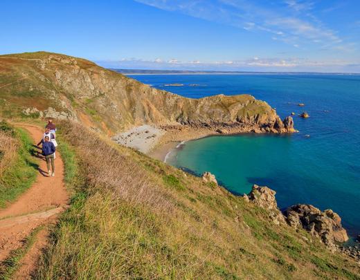 Baie d'Ecalgrain GR 223 Presqu'île du Cotentin