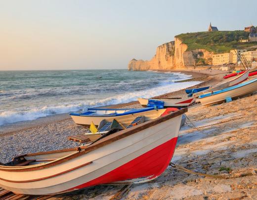 Les ports d'Etretat