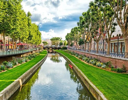Canal à Perpignan