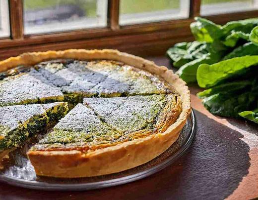la tourte de blettes sucrée, Alpes-Maritime