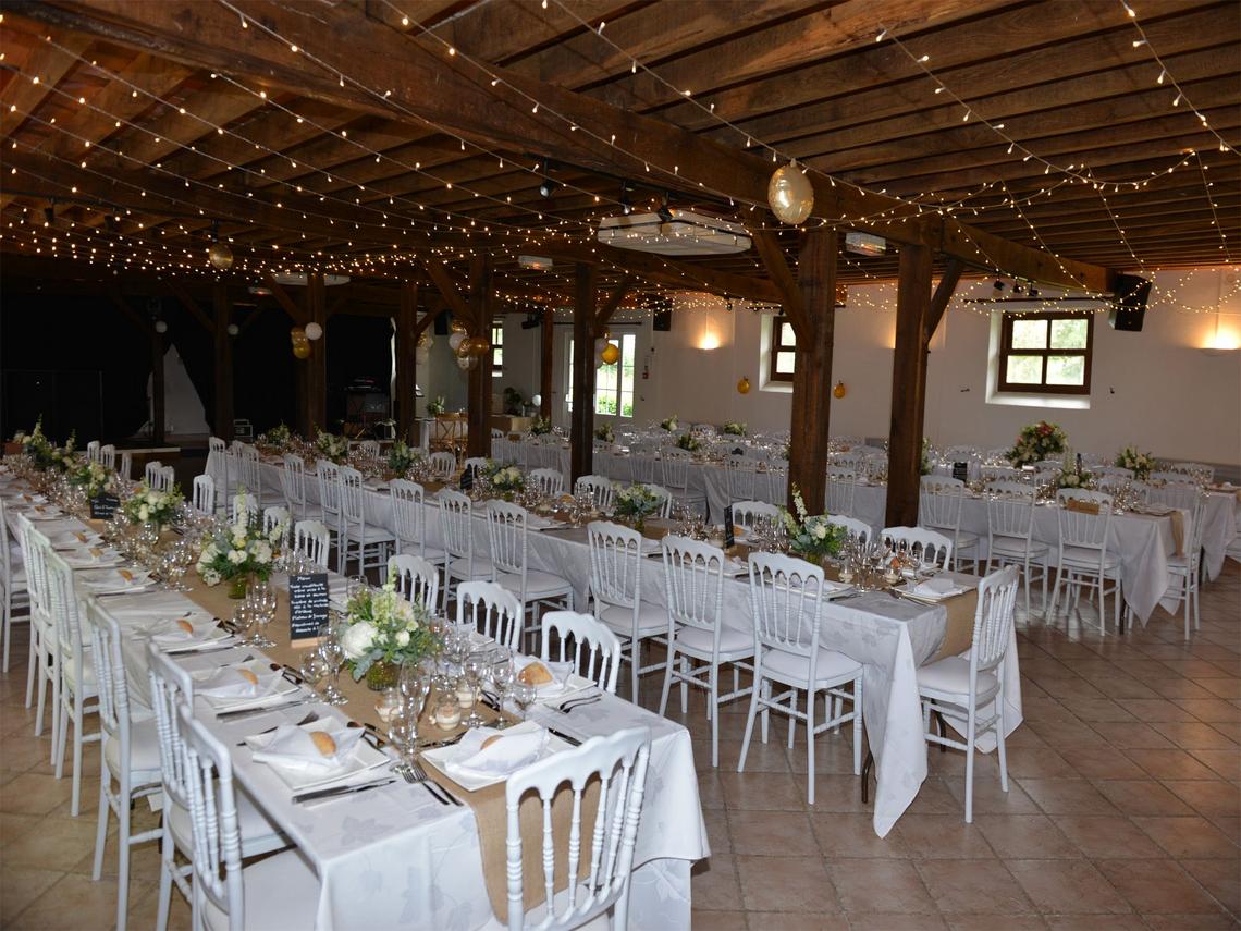 Salle de réception de 320 m² du domaine de l'Epinoy
