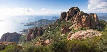 Randonnée dans le massif de l’Estérel, Var