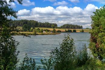 Lac de Naussac en Lozère