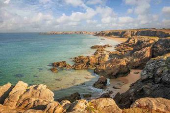 Quiberon dans le Morbihan en Bretagne