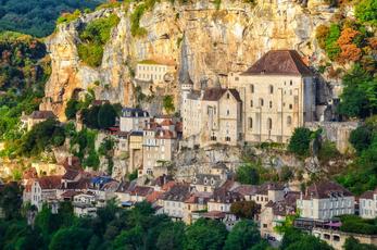 Rocamadour sur le chemin de Saint Jacques de Compostelle