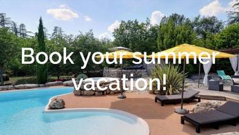 Book your summer vacation!