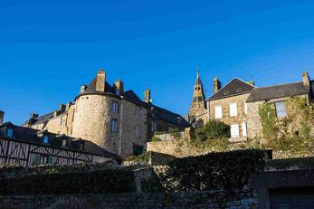 Domfront-en-Poiraie, cité médiévale, Orne