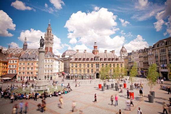 Visite Lille Grand Place Laurent Ghesquière